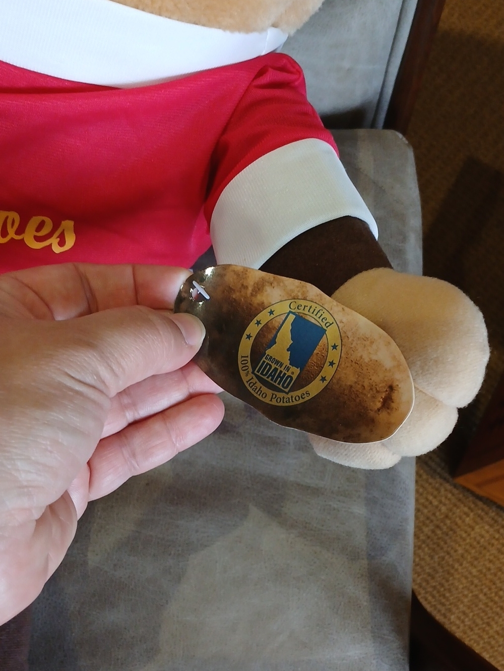 NWT Spuddy Buddy Plush Backpack 2025 & Mini Spuddy Buddy Beanie Plush - Picture 10 of 13